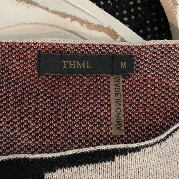 Animal print sweater. Size medium from THML. - Picture 2 of 5